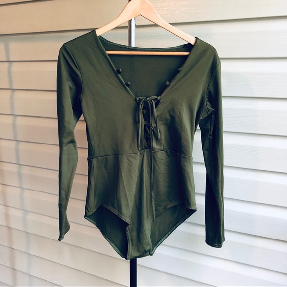 Vestidos Tops - 4/$25 🌟HOST PICK Vestidos XXL Green Leotard